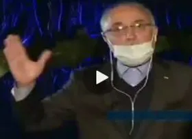 حرکات دست علی اکبر صالحی سوژه فضای مجازی شد + فیلم