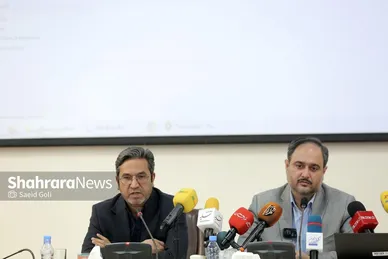 گزارش تصویری | نشست خبری معاون مالی و پشتیبانی شهرداری مشهد