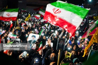 گزارش تصویری | خونخواهی رهبر شهید در میدان فجر مشهد
