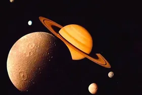 تصاویر منتشرشده از مقارنه مشتری و زحل در اینستاگرام کتایون ریاحی + فیلم