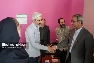 گزارش تصویری | بازدید استاندار خراسان رضوی از پشت صحنه فیلم کاکالوتی