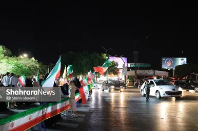 گزارش تصویری | اجتماع مردمی همبستگی مردم ایران و اسپانیا در مشهد