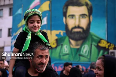 خیمه سوزان عصر عاشورا در مشهد