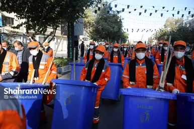 آیین تشرف و اذن خدمت خادمان شهری در مشهدالرضا (ع)