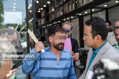 گزارش تصویری | بازسازی صحنه قتل در خیابان توس ۳۳ مشهد