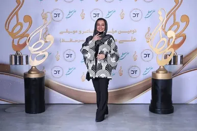 عکس‌هایی از هنرمندان در جشن «حافظ»