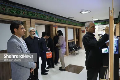 گزارش تصویری | بازدید مدیران استانی و شهری از موسسه فرهنگی شهرآرا به مناسبت روز خبرنگار - ۲