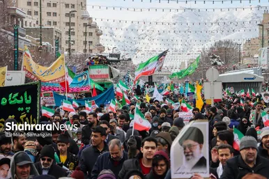 گزارش تصویری | راهپیمایی ۲۲ بهمن ۱۴۰۳ در مشهد
