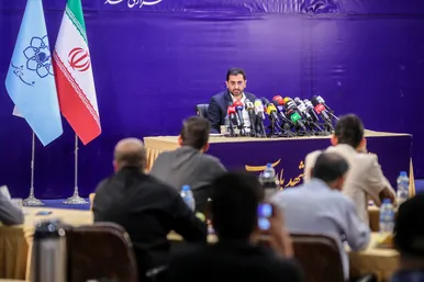 دومین نشست خبری سید عبدالله ارجائی شهردار مشهد