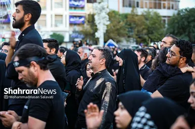 خیمه سوزان عصر عاشورا در مشهد