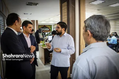 گزارش تصویری | بازدید شماری از مدیران دستگاه‌های دولتی از موسسه فرهنگی شهرآرا (۱۴ مرداد ۱۴۰۴)