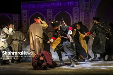 گزارش تصویری | نمایش میدانی و رزمی «۱۸۰۰۱» در مشهد