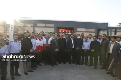 آیین رونمایی از ۳۰ دستگاه میدل باس
