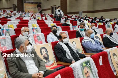 تجلیل از پیشکسوتان دفاع مقدس خراسان رضوی همزمان با سراسر کشور