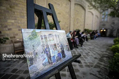 گزارش تصویری | مسافران نوروزی در خانه داروغه مشهد