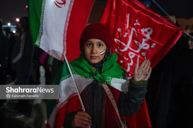 گزارش تصویری | خونخواهی رهبر شهید در میدان فجر مشهد