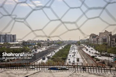 گزارش تصویری | بهره برداری از پل غربی سطح سوم تقاطع غیرهمسطح خیام مشهد