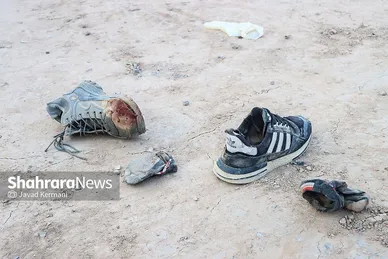 گزارش تصویری | ۴ کشته در حادثه ریزش دیوار بر سر کارگران