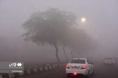مه در آبادان (۱۹ آذر ۱۴۰۲)