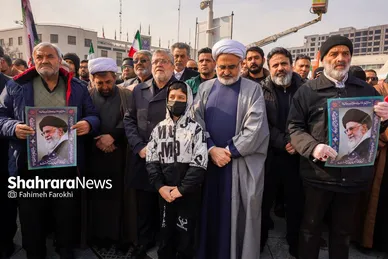 گزارش تصویری | مراسم تشییع پیکر شهید «عیسی علیپور» از شهدای خدمت شهرداری مشهد ۲