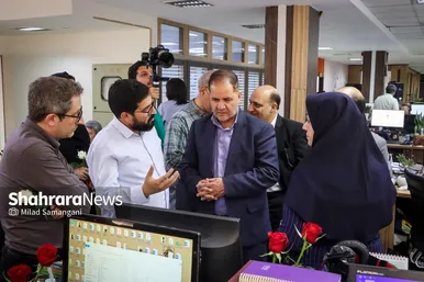 گزارش تصویری | بازدید شماری از مدیران دستگاه‌های دولتی از موسسه فرهنگی شهرآرا (۱۴ مرداد ۱۴۰۴)