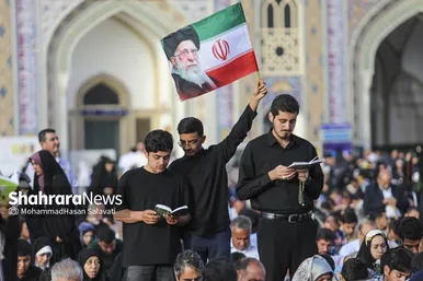 گزارش تصویری | مراسم پر فیض دعای عرفه در حرم مطهر رضوی | سه شنبه ۵ خرداد ۱۴۰۵