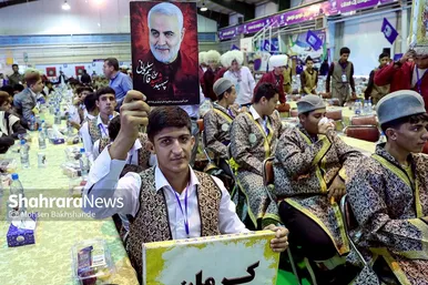 بازدید دانش آموزان عشایر کشور از کارخانه ایران خودرو
