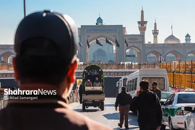 اجتماع عزاداران فاطمی و تشییع پیکر ۱۲ شهید گمنام دفاع مقدس و ۲ شهید حادثه تروریستی راسک در مشهد