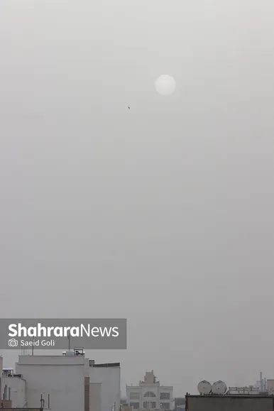 هجوم ریزگرد‌ها از ترکمنستان به مشهد (۲۵ خرداد ۱۴۰۱)