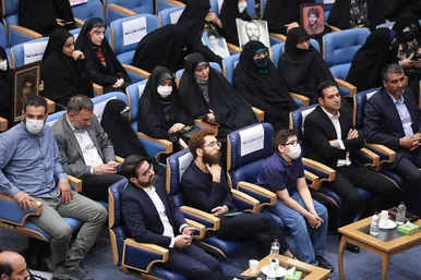 مراسم گرامیداشت شهید حجت‌الاسلام «سیدرضا کامیاب» با حضور رئیس مجلس شورای اسلامی