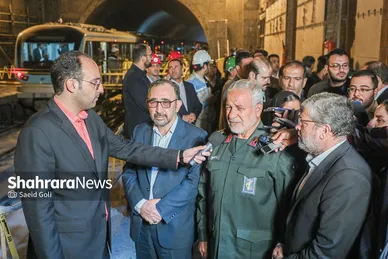عملیات «تست‌گرم» بخش اول خط سوم قطار شهری مشهد