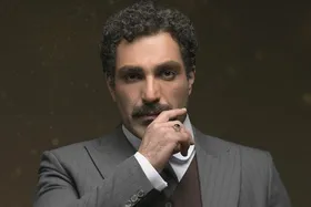 نوید پورفرج و حمید صفت در پشت صحنه &laquo;بامداد خمار&raquo; + عکس