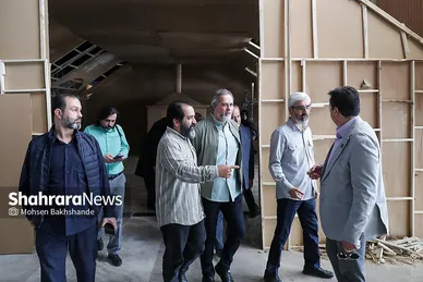 گزارش تصویری | بازدید معاون وزیر فرهنگ و رئیس سازمان سینمایی، سمعی و بصری از پشت صحنه فیلم کاکالوتی
