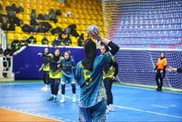 حضور ۲ تیم هندبال دختران خراسانی در  لیگ آیندگان
