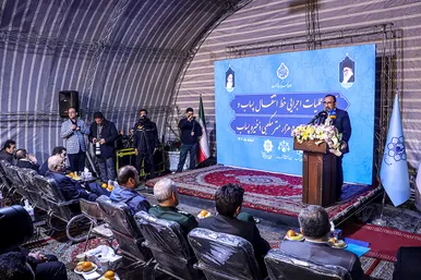 آغاز عملیات اجرایی خط انتقال و احداث مخزن 50 هزار متر مکعبی ذخیره پساب در میدان آزادگان مشهد