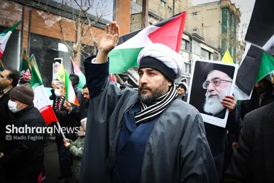 گزارش تصویری | راهپیمایی جمعه نصر و جشن پیروزی مقاومت فلسطین در مشهد