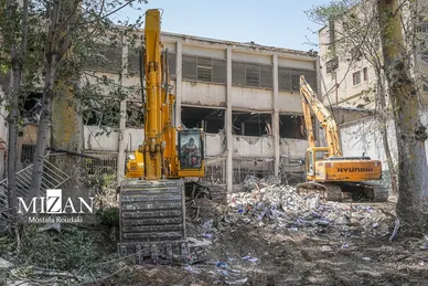 گزارش تصویری | زندان اوین پس از حمله اسرائیل