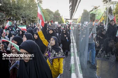گزارش تصویری | راهپیمایی روز ملی عفاف و حجاب در مشهد (۲۱ تیر ۱۴۰۴)