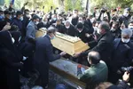 پیکر استاد محمدرضا شجریان در توس به خاک سپرده شد + تصاویر
