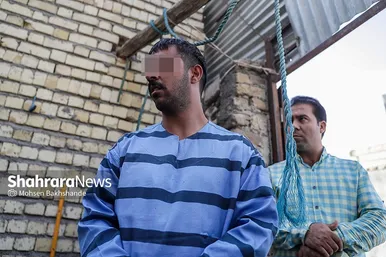 گزارش تصویری | بازسازی صحنه قتل در اسماعیل آباد مشهد