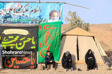 زائران پیاده امام رضا (علیه السلام)
