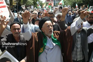 گزارش تصویری | راهپیمایی ضدصهیونیستی در مشهد (۲۳ خرداد ۱۴۰۴)