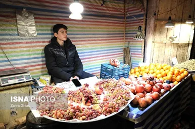ایران زیباست | شب یلدا بازار تبریز