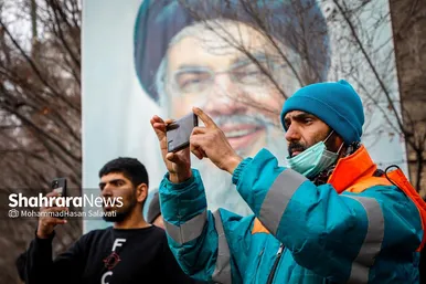 گزارش تصویری | اجتماع باشکوه مردم مشهد همزمان با آئین تشییع شهدای مقاومت در لبنان (۵ اسفند ۱۴۰۳)