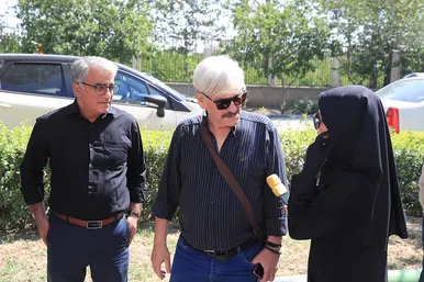تشییع پیکر مرحوم «مهدی صباغی»