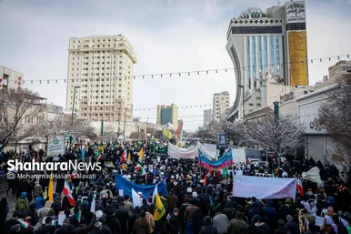 گزارش تصویری | راهپیمایی ۲۲ بهمن ۱۴۰۳ در مشهد - ۲