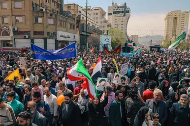 راهپیمایی روز قدس در مشهد