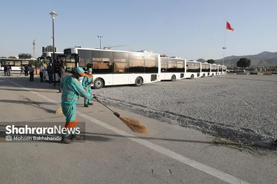 آیین رونمایی از ۳۰ دستگاه میدل باس