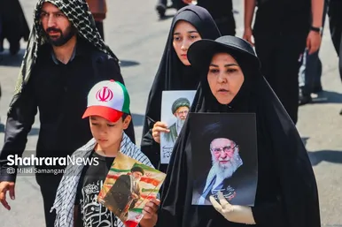 گزارش تصویری | مراسم جاماندگان اربعین حسینی در مشهد
