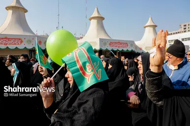 گزارش تصویری | اجتماع عظیم منتظران ظهور در مشهد (۲۶ بهمن ۱۴۰۳)
